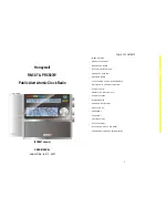 Preview for 1 page of Honeywell PCR507W - NOAA Weather Alert/All Hazard S.A.M.E FM Radio User Manual