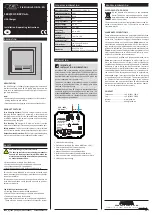 Предварительный просмотр 2 страницы Honeywell PEHA 1602/2 Installation & Operating Instructions