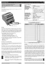 Preview for 3 page of Honeywell PEHA D 942 SPV Installation And Operating Instructions