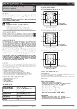 Предварительный просмотр 1 страницы Honeywell PEHA PHC 8-fold input pushbutton Installation And Operating Instruction