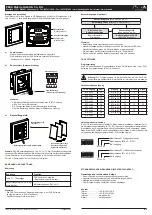 Предварительный просмотр 2 страницы Honeywell PEHA PHC 8-fold input pushbutton Installation And Operating Instruction