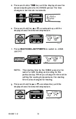 Предварительный просмотр 10 страницы Honeywell PERFECT CLIMATE COMFORT CENTER Owner'S Manual