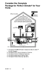 Предварительный просмотр 40 страницы Honeywell PERFECT CLIMATE COMFORT CENTER Owner'S Manual