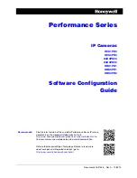 Honeywell Performance H4D3PRV2 Software Configuration Manual предпросмотр