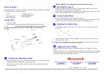 Preview for 2 page of Honeywell Performance HBD1PR1 Quick Installation Manual