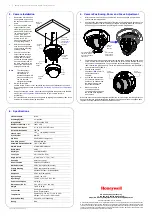 Предварительный просмотр 2 страницы Honeywell Performance HD251H Quick Installation Manual