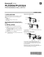 Honeywell PLS530A Owner'S Manual preview