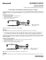 Preview for 1 page of Honeywell PLS750C Addendum Installation Manual