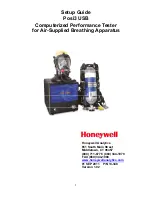 Honeywell Posi3 USB Setup Manual preview