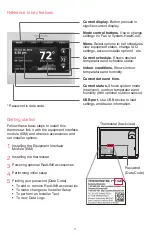 Preview for 2 page of Honeywell Prestige IAQ YTHX9421 Installation Manual