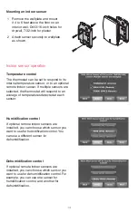 Preview for 13 page of Honeywell Prestige IAQ YTHX9421 Installation Manual