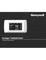 Предварительный просмотр 41 страницы Honeywell PRESTIGE THX9321 Manual