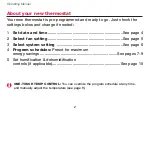 Preview for 4 page of Honeywell Prestige THX9321R01 Operating Manual