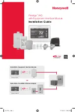 Preview for 1 page of Honeywell Prestige THX9421R02 Installation Manual