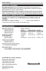 Preview for 24 page of Honeywell PRO TH2000DH Series Installation Manual