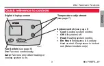 Предварительный просмотр 5 страницы Honeywell PRO TH3110D Operating Manual