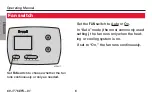 Предварительный просмотр 8 страницы Honeywell PRO TH3110D Operating Manual