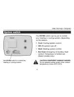 Предварительный просмотр 7 страницы Honeywell PRO TH3110D Owner'S Manual