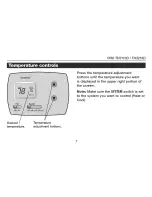 Предварительный просмотр 9 страницы Honeywell PRO TH3110D Owner'S Manual