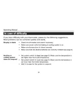 Preview for 12 page of Honeywell PRO TH3110D Owner'S Manual