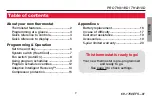 Preview for 3 page of Honeywell PRO TH4000 series Operating Manual