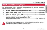 Preview for 5 page of Honeywell PRO TH4000 series Operating Manual