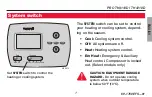 Предварительный просмотр 9 страницы Honeywell PRO TH4000 series Operating Manual