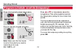 Preview for 14 page of Honeywell PRO TH4000 series Operating Manual