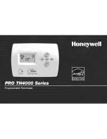 Honeywell PRO TH4000 series Owner'S Manual preview