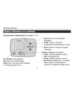 Preview for 6 page of Honeywell PRO TH4000 series Owner'S Manual