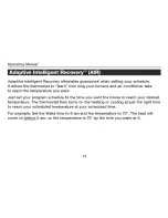 Preview for 16 page of Honeywell PRO TH4000 series Owner'S Manual