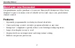 Preview for 4 page of Honeywell PRO TH4110B Operating Manual