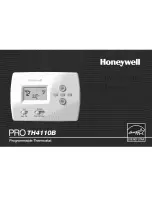 Honeywell PRO TH4110B Owner'S Manual preview