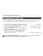 Preview for 5 page of Honeywell PRO TH4110B Owner'S Manual