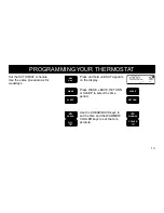 Preview for 17 page of Honeywell Programmable Thermostat Owner'S Manual