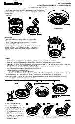 Honeywell PROSiXSIRENO Installation And Setup Manual preview