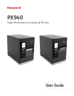 Honeywell PX940 User Manual preview