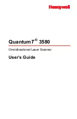 Honeywell QuantumT 3580 User Manual предпросмотр