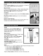 Предварительный просмотр 5 страницы Honeywell QUIETSET HY-254 Series Owner'S Manual