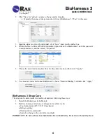 Preview for 4 page of Honeywell RAE Systems BioHarness 3 Quick Reference