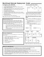 Preview for 4 page of Honeywell Rae Systems MeshGuard Deployment Manual