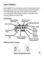 Предварительный просмотр 9 страницы Honeywell RAE Systems NeutronRAE II User Manual