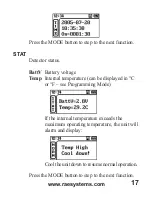 Предварительный просмотр 19 страницы Honeywell RAE Systems NeutronRAE II User Manual