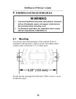 Предварительный просмотр 13 страницы Honeywell RAEGuard 2 PID User Manual