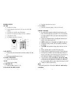 Preview for 4 page of Honeywell RC182WS - Atomic Clock With Indoor Thermometer User Manual