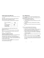 Preview for 6 page of Honeywell RC182WS - Atomic Clock With Indoor Thermometer User Manual