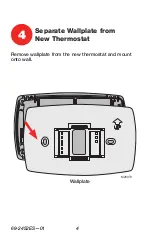 Предварительный просмотр 6 страницы Honeywell RCT8101 Quick Installation Manual