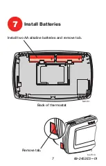 Предварительный просмотр 9 страницы Honeywell RCT8101 Quick Installation Manual