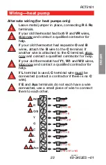 Preview for 25 page of Honeywell RCT8101 Quick Installation Manual