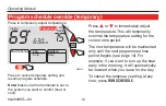 Preview for 14 page of Honeywell RCT8102A Series Operating Manual